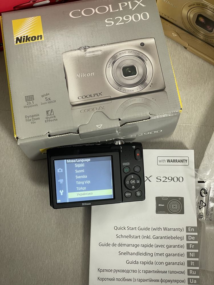 Nikon Coolpix S7000 Wi-fi Новий. S3700 Wi-fi Новий S2900 Новий