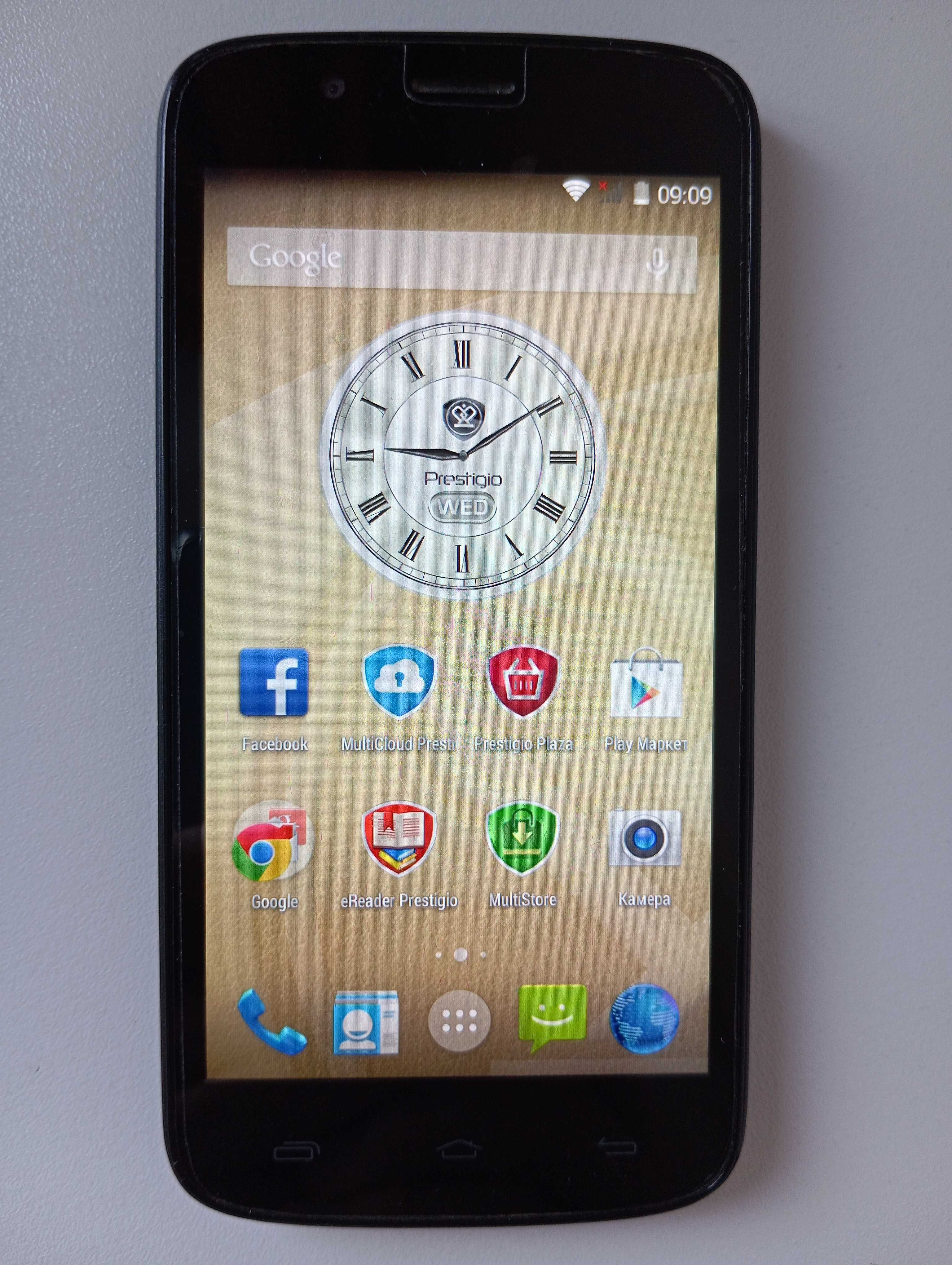 Мобільний телефон Prestigio MultiPhone 5504 Duo + новий пакет водафон