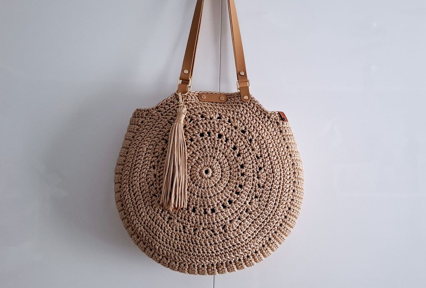 Handmade torebka/koszyk BOHO