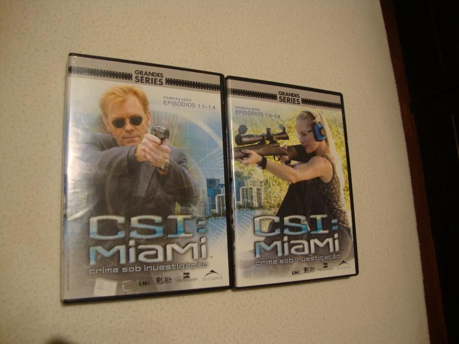 6 DVDs série CSI