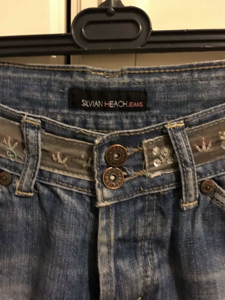 Spodnie jeansowe L