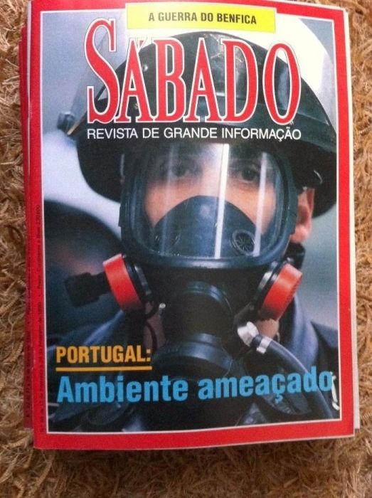 Revistas SÁBADO anos 1989 e 1992 - lote 2