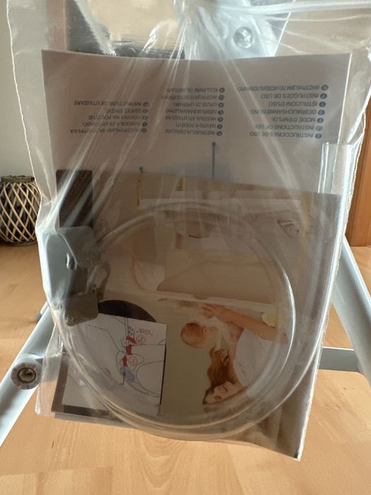 Banheira com suporte para bebe