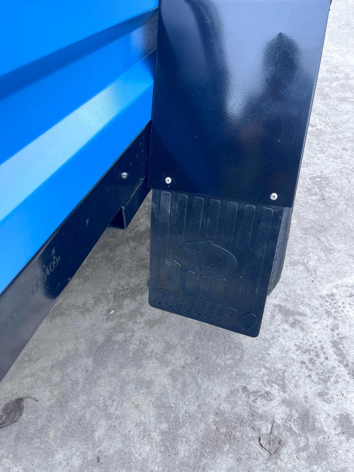 Причіп до авто 150х130х35 з посиленим дишлом, модель "Дніпро-150"