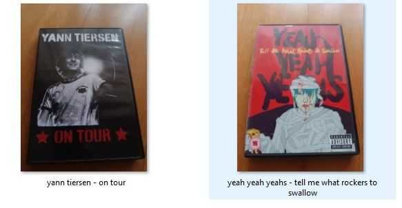 DVD Música - Beck, Blur, Coldplay, Depeche Mode, Gorillaz, Moby, etc