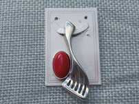 Srebrna zawieszka z koralem Sterling Silver 925 4,06 g Wisiorek