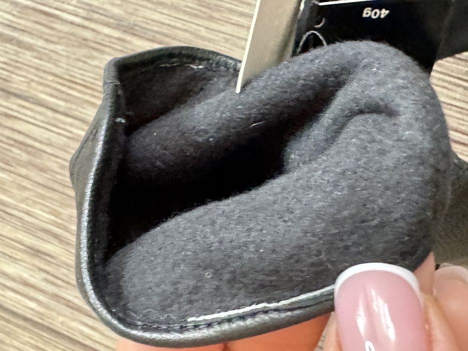 Якісні шкіряні рукавички Thinsulate, нові, бирки