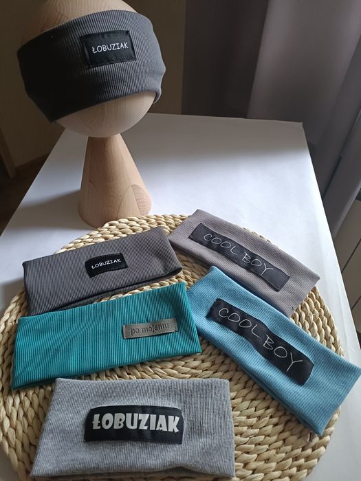 Jesienne opaski dla chłopca - różne wzory