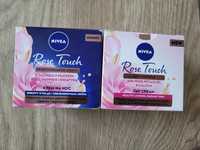 Krem na noc i dzień nivea Rose Touch na prezent