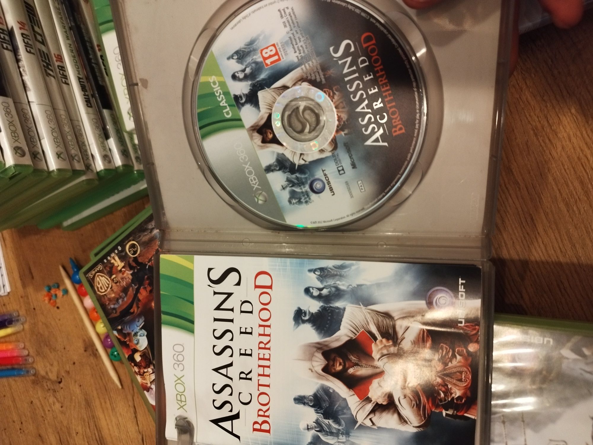 Assassin's Creed BrotherHood PL edycja specjalna xbox360 xbox one. X36