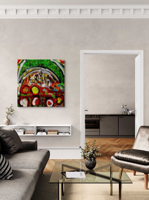 Quadro Original - Decorar sua casa - Arte - POTOW