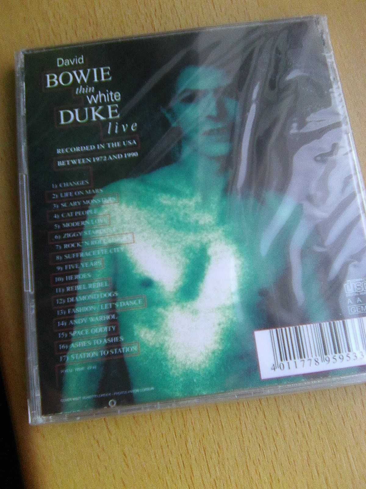 David Bowie Thin White Duke Live