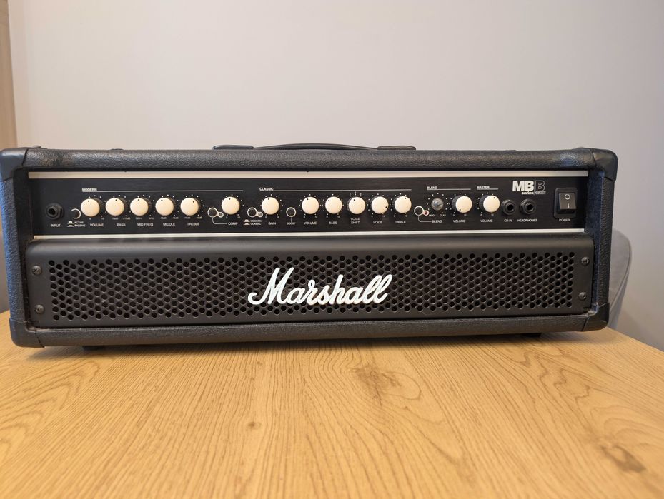 Marshall MB450H Head basowy lampowo-tranzystorowy, 450W