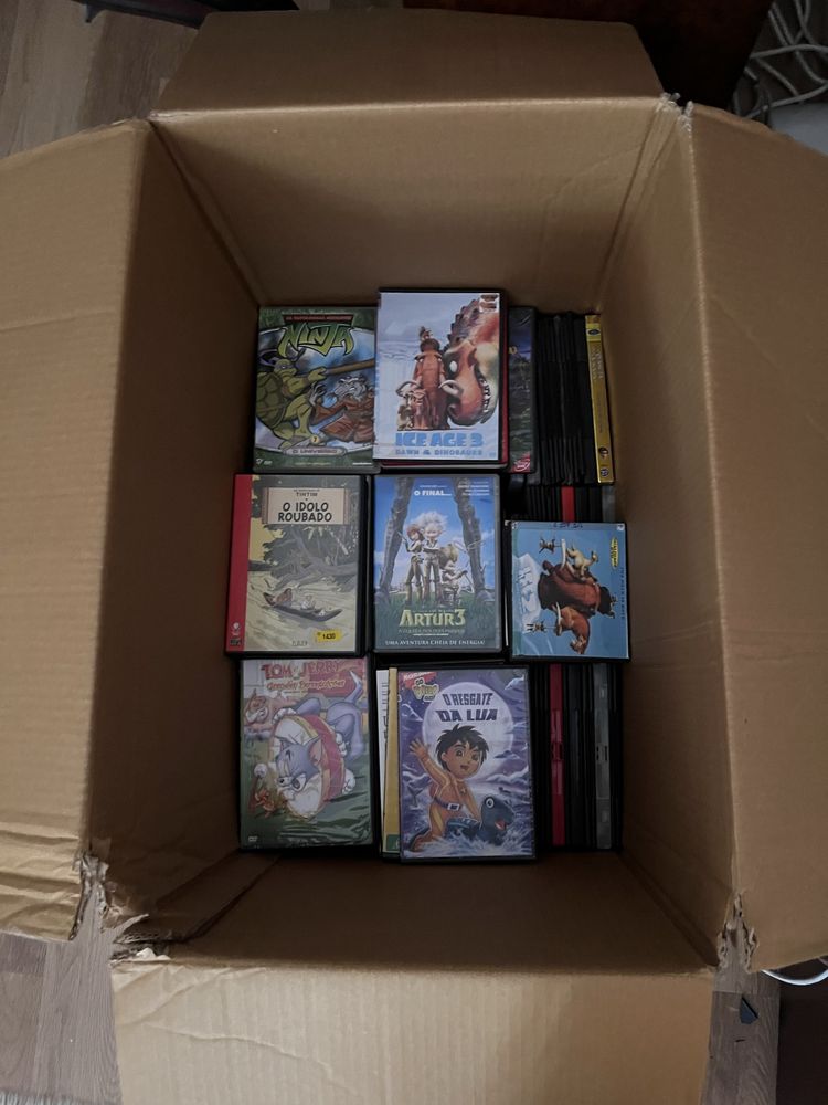 165 DVD’s Filmes Criança