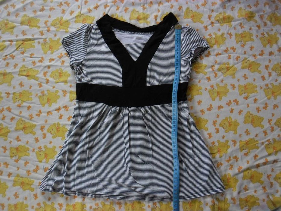 bluzka z krótkim rękawem 116/ 122 , bluzeczka dla dziewczynki