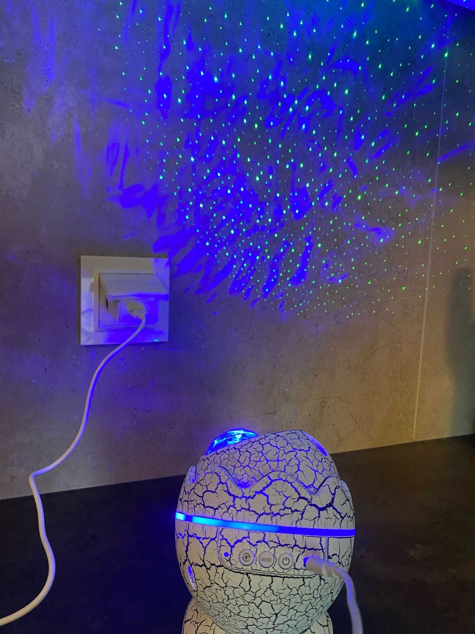 Projektor Galaxy Starry Sky z Jajkiem Dinozaura