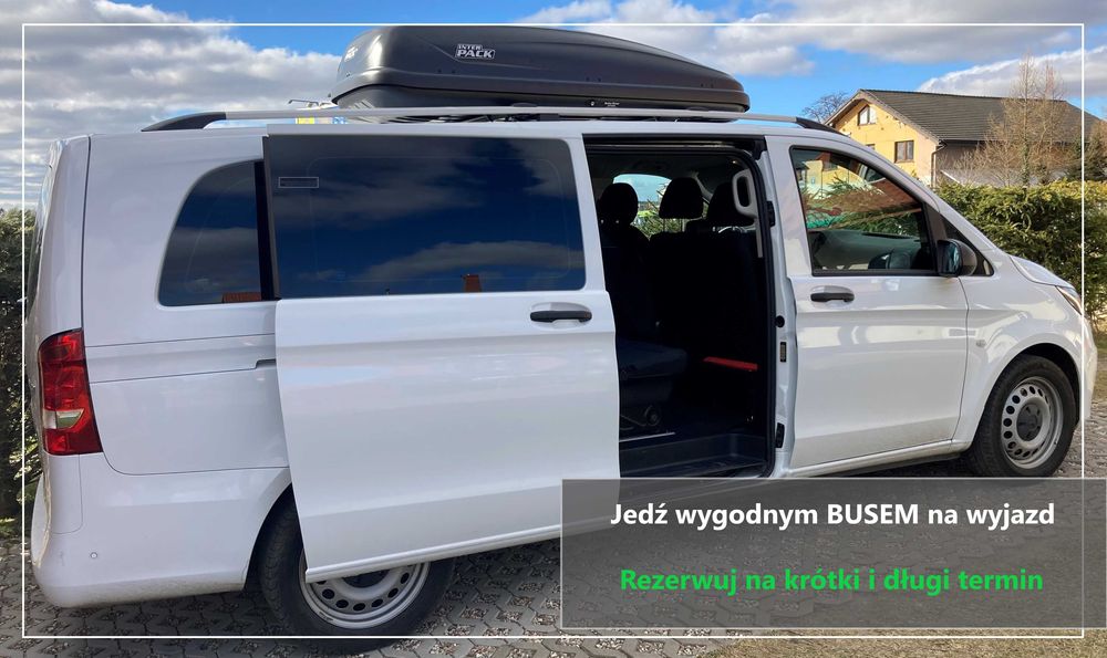 Bus osobowy 8 -9 na wyjazd na narty. Włochy Austria urlop. Napęd 4x4