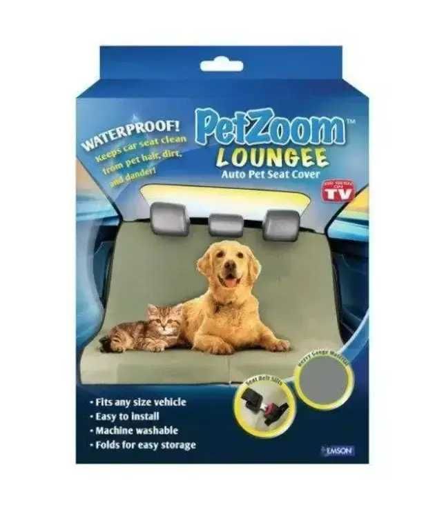 Коврик‑чехол Pet Zoom Loungee 142×142 см на заднее сиденье автомобиля