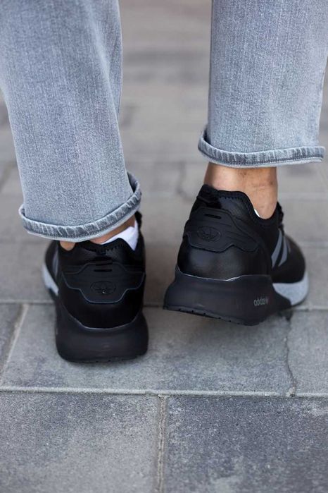 Кросівки Adidas ZX 2K Black/Grey premium