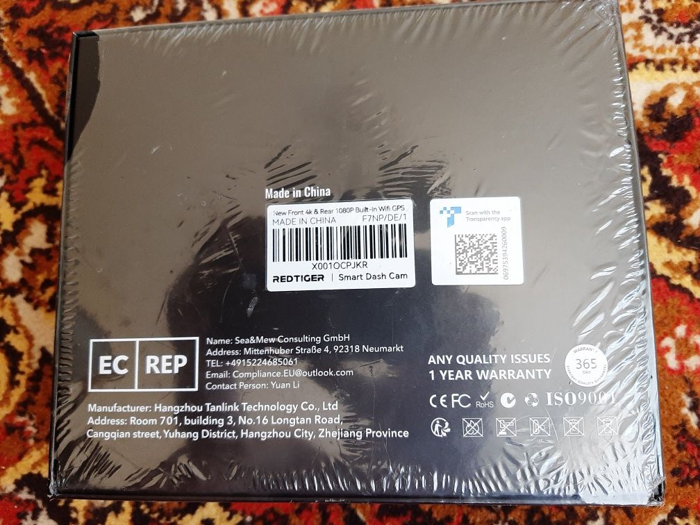 Відеорегістратор Redtiger F7NP