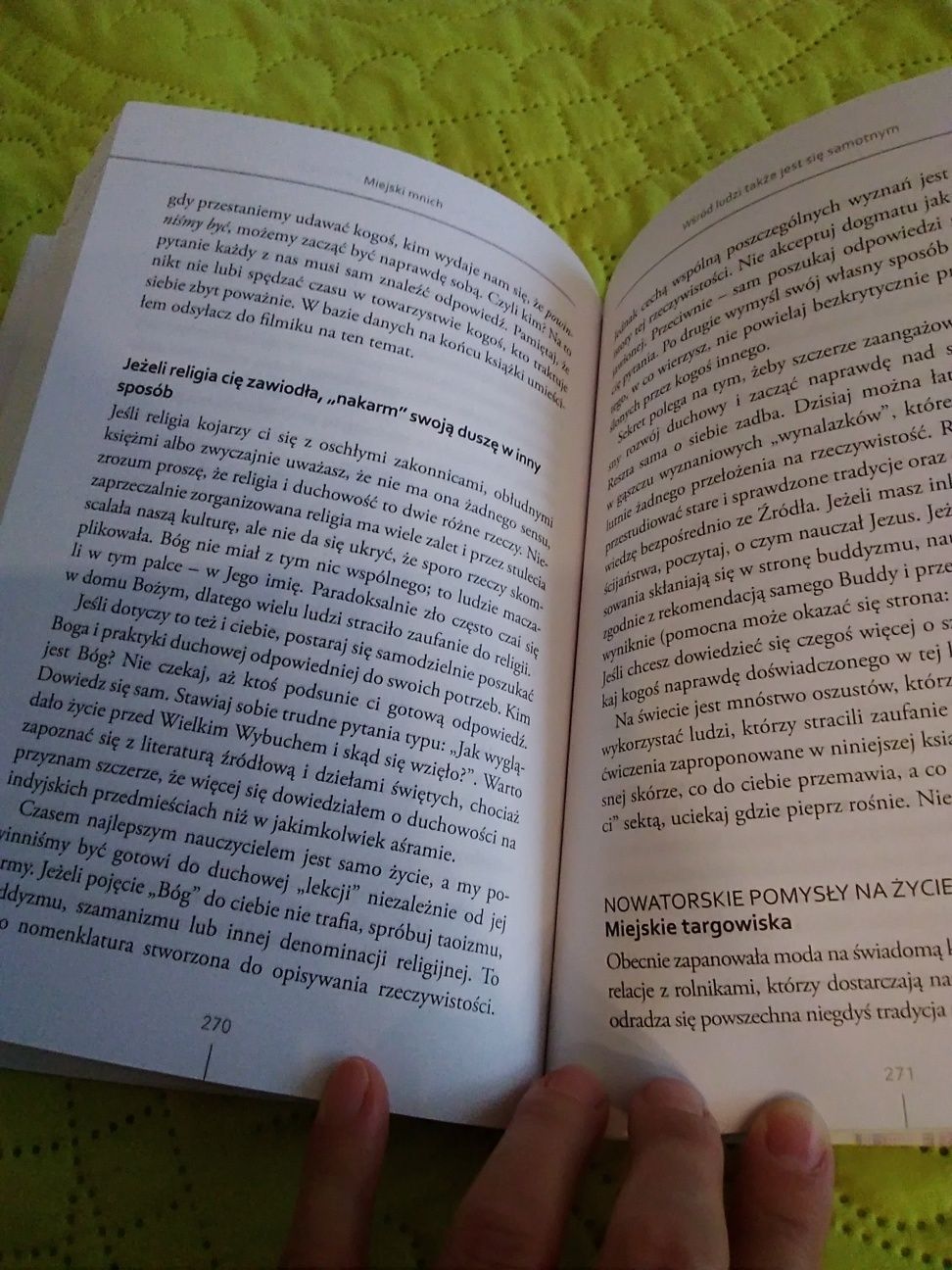 Książka "Miejski Mnich"