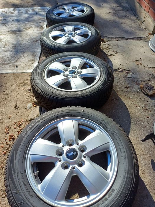 Koła 15"zima 5x112 Mini Cooper Clubman F55 Falken 175 65 R15 czujniki