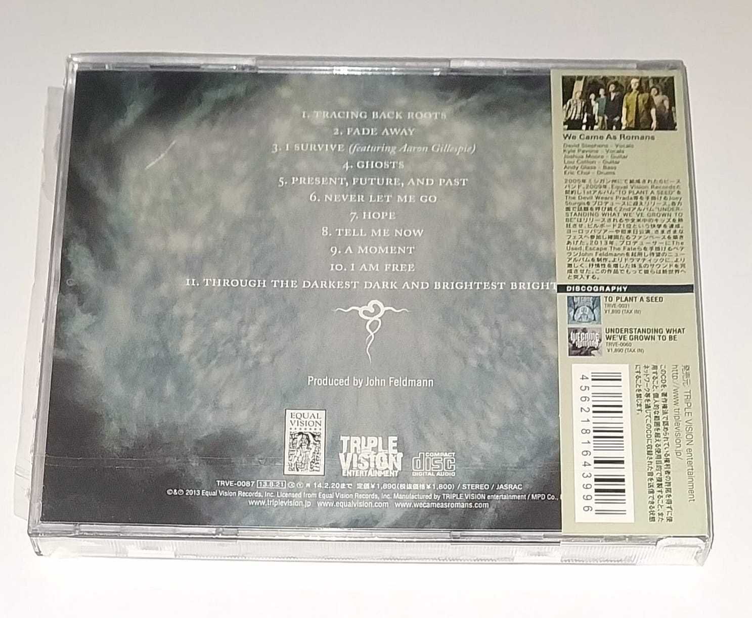 We Came As Romance - Tracing Back Roots CD japan edition