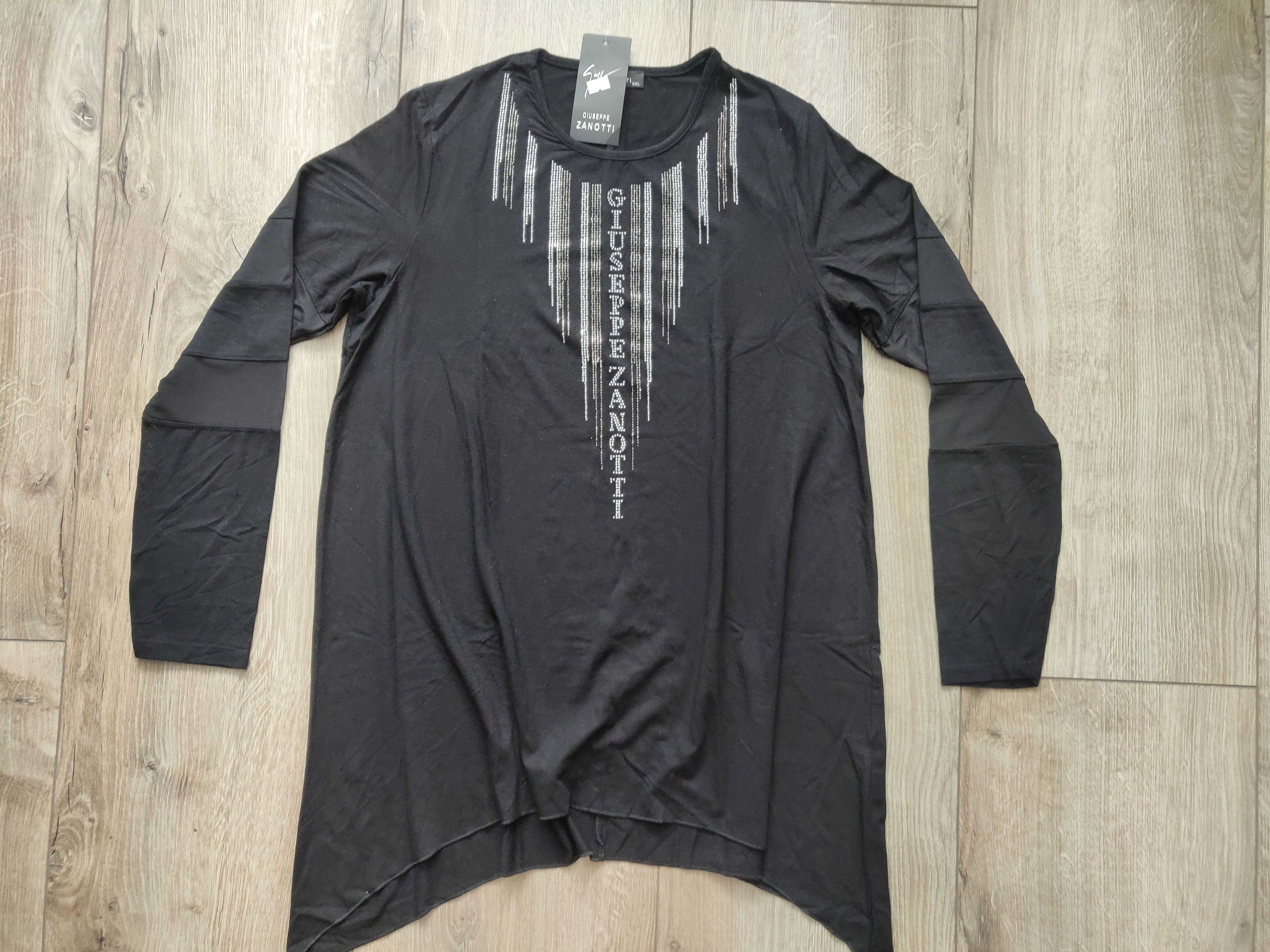 Нарядная туника Guiseppe Zanotti (Turkey) 3Xl стрейч коттон + стразы