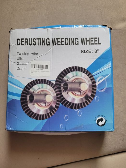 Odrdzewiająca tarcza do odchwaszczania