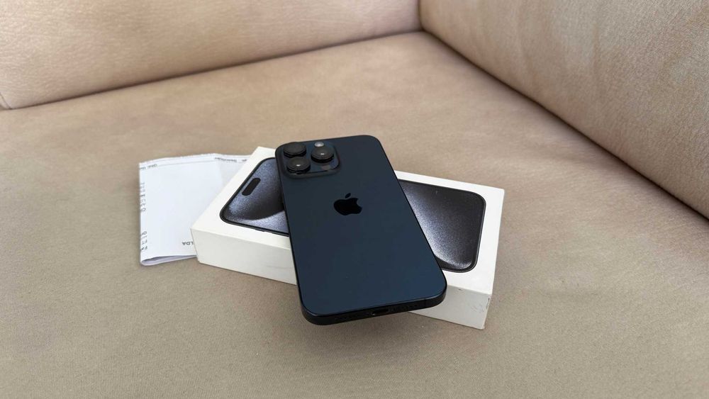Vendo troco iPhone 15 Pro 128Gb Azul C/Fatura e Garantia Apple