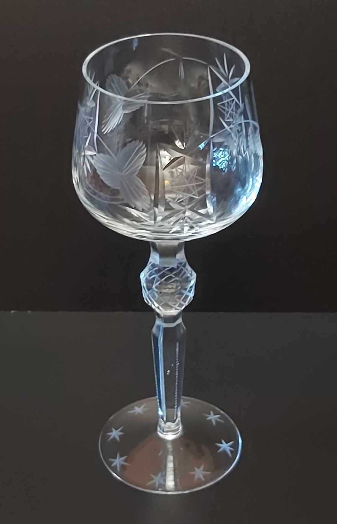 Remer - 21 cm - wysoki kieliszek kryształowy do wina