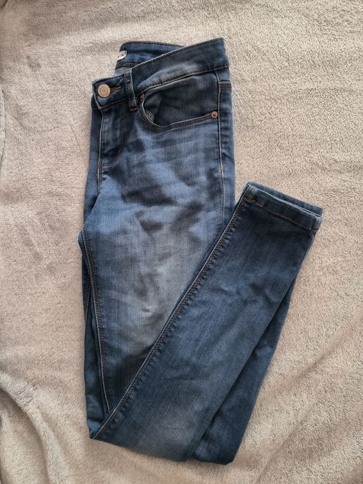 Sinsay jeansy spodnie skinny 34 XS