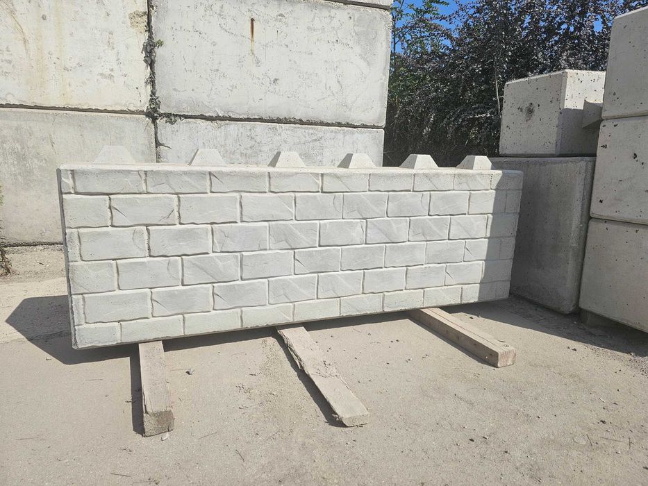 Beton blok lego, podmurówka, zasieki, murki oporowe , lico cegła