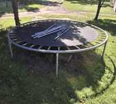 Stelaż trampolina + batuta