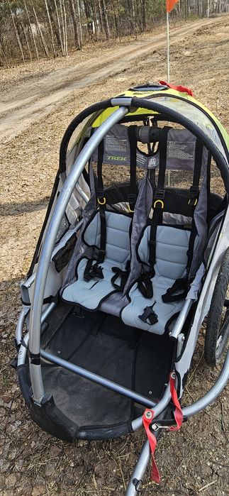 Przyczepka rowerowa podwójna TREK gobug
