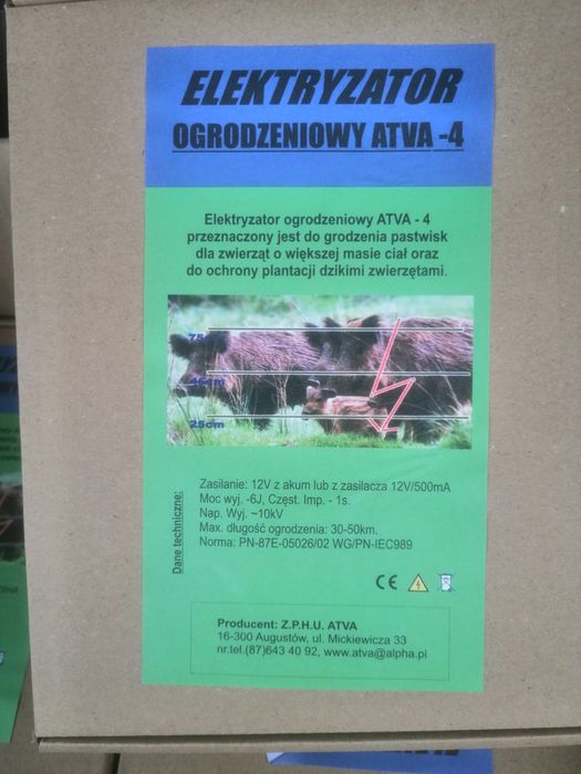 Elektryzator 6J na Dziki