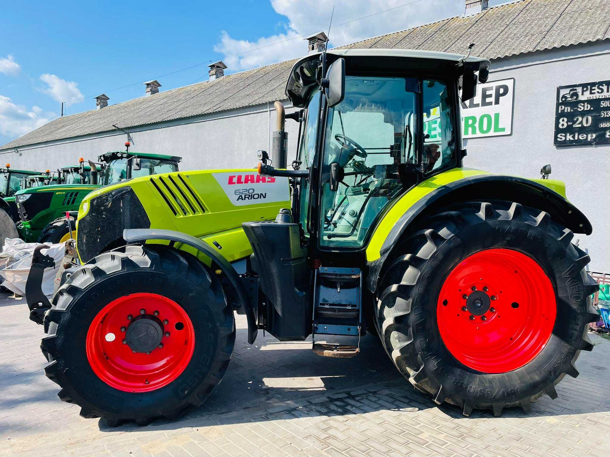 Claas Arion 620, 2014 rok, 158KM, przedni TUZ,  PIĘKNY!!! 650,630