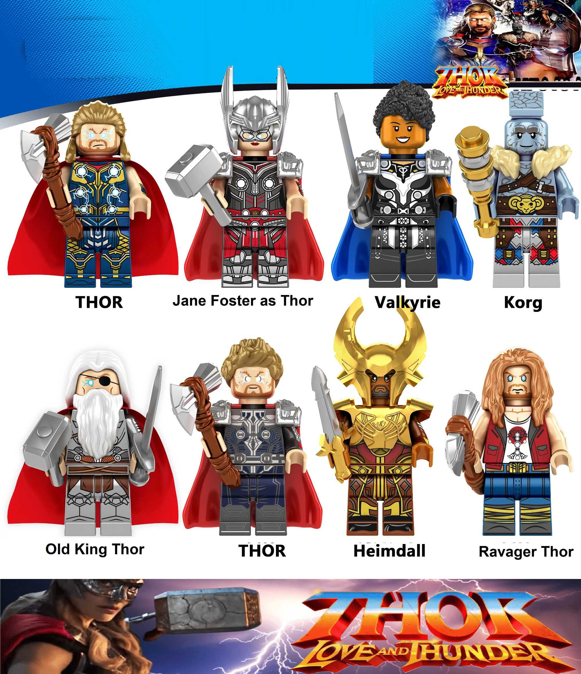 Coleção de bonecos minifiguras Super Heróis nº227 (compatíveis Lego)