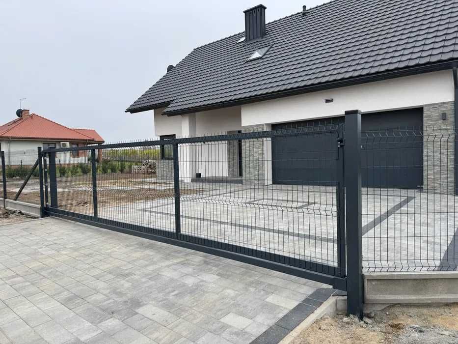Przęsła ogrodzenie bramy furtka panelowe 3D palisadowe płot PRODUCENT