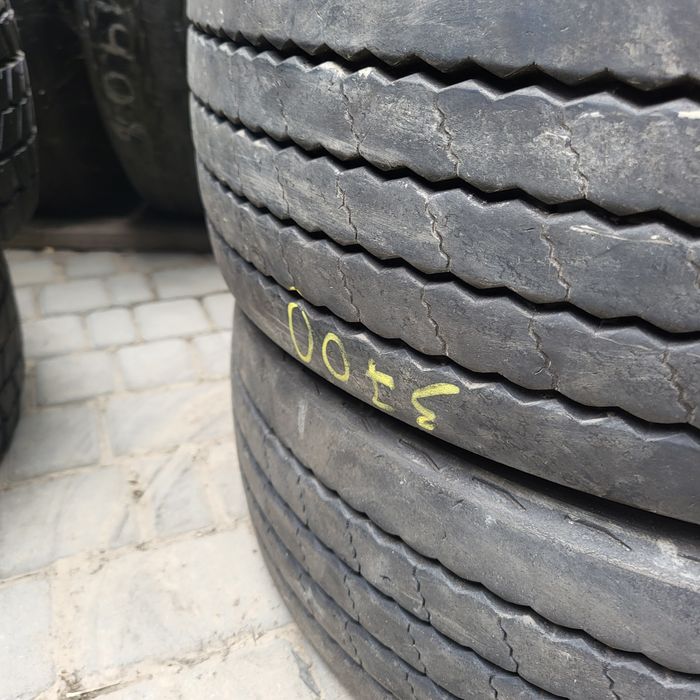 225 75 R17.5 Continental рульові пари шини бу 9-10,5мм