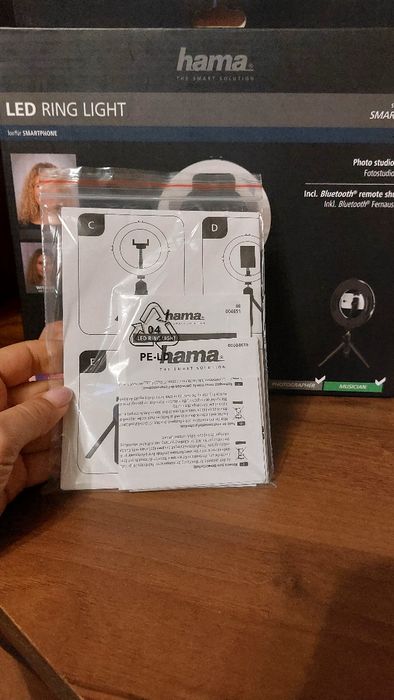 Кільцева світлодіодна лампа Hama SpotLight Smart 80