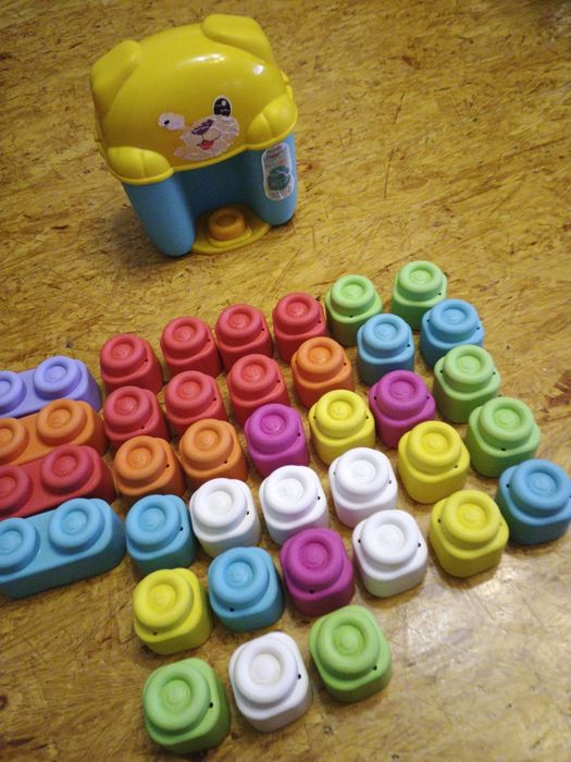 Klocki miękkie. Pierwsze klocki Clementoni