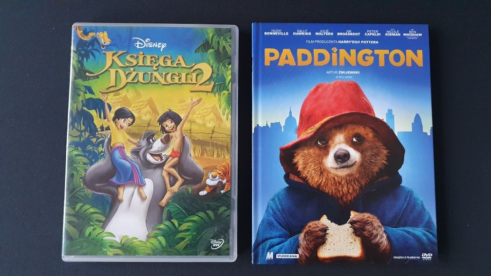 Bajki DVD Miś Paddinkton Księga dżungli Dzwonnik z Notre Dame