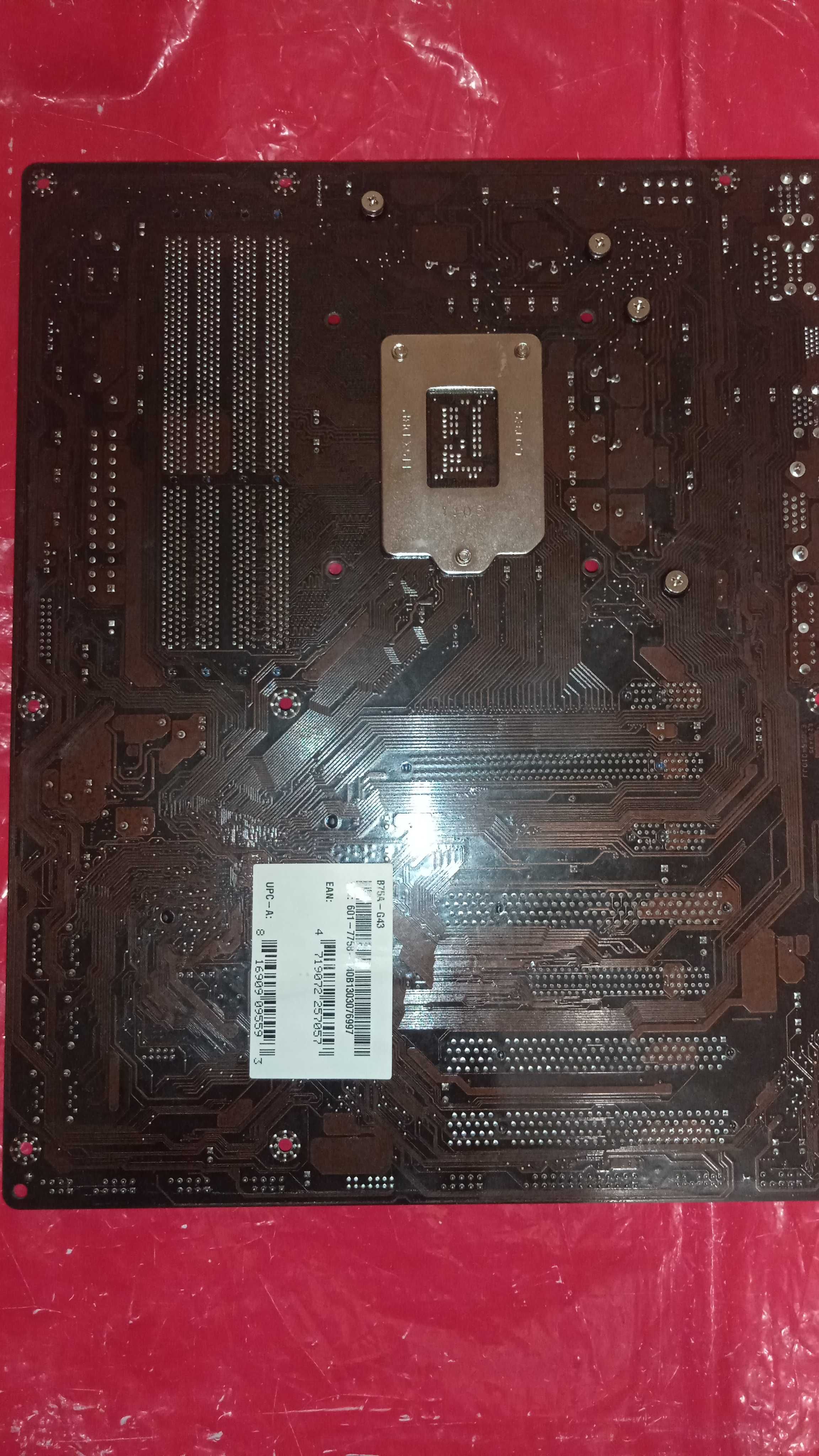 Материнська плата MSI b75A-G43 ( для Інтел сокету 1155 )