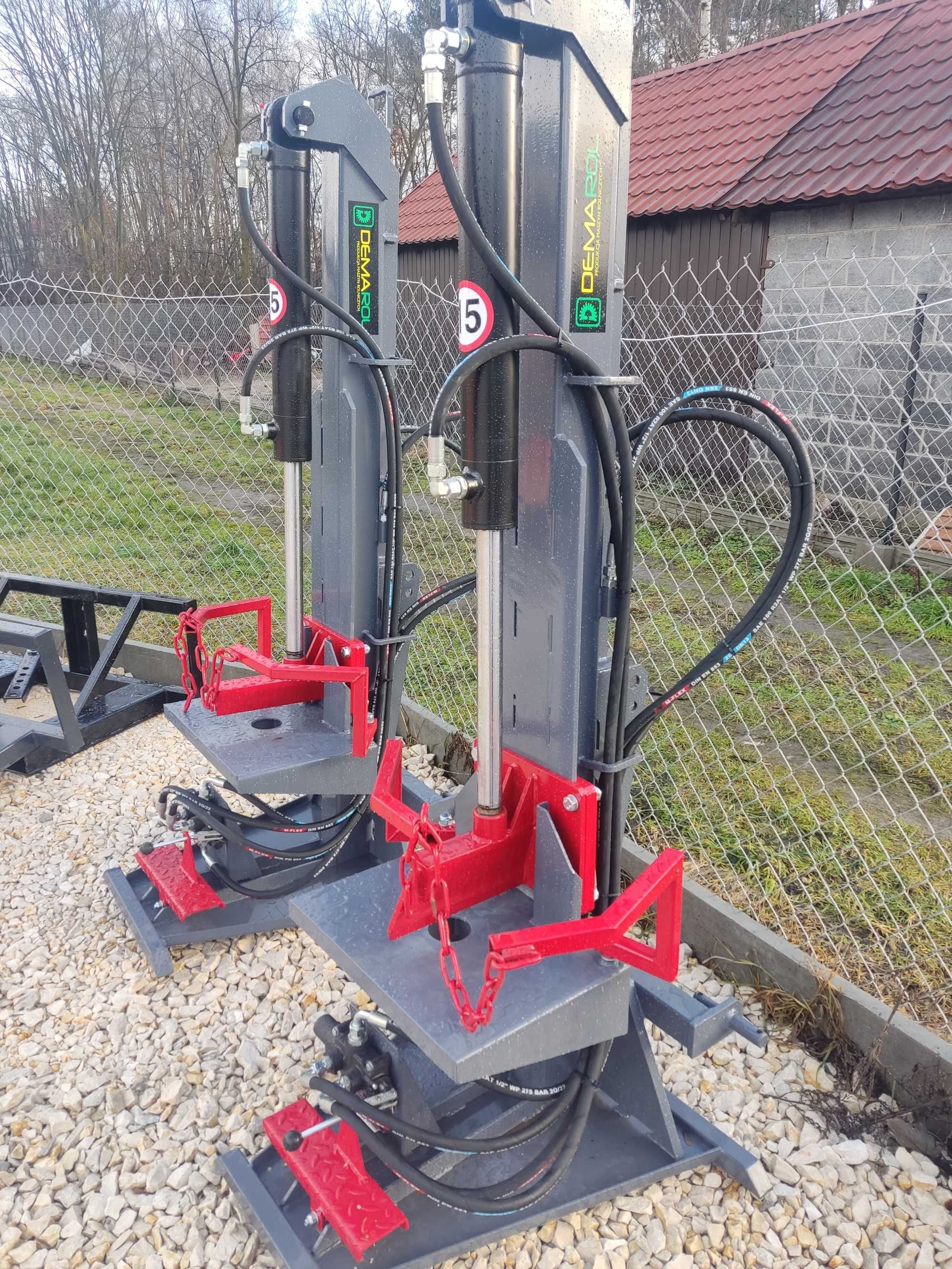 Łuparka hydrauliczna rozdrabniacz do drzewa nowa nacisk 20ton dostawa