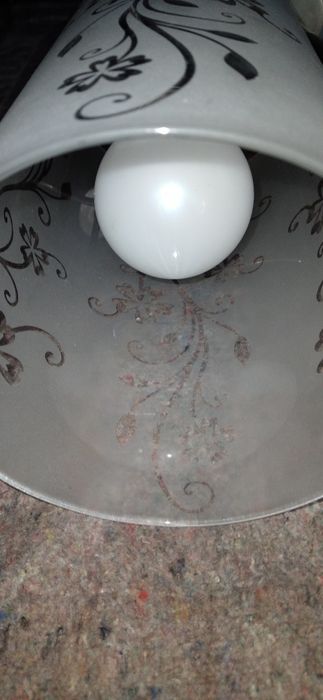 Lampa sufitowa+2sztuki kinkiet naścienny