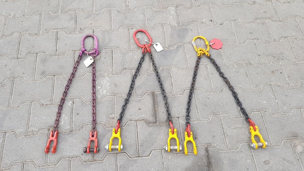 Zawiesie łańcuchowe dwucięgnowe z hakami oryginalna część