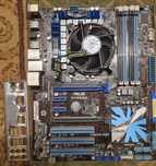 Płyta główna ASUS P7P55D + Procesor I5 750 2,66