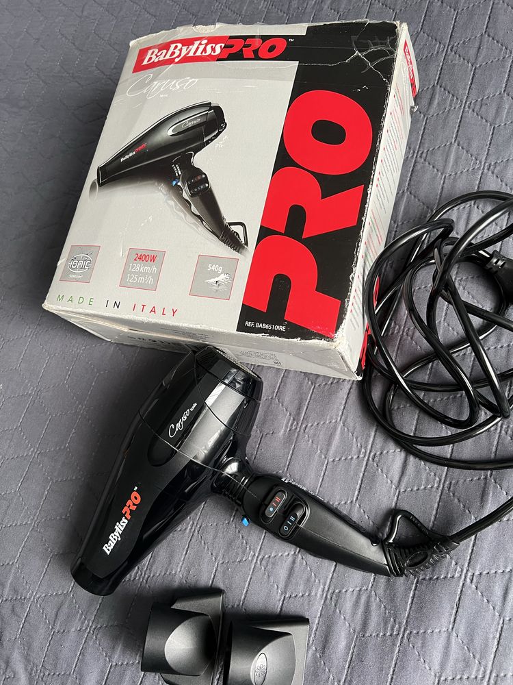 Фен BaByliss pro Caruso ionic