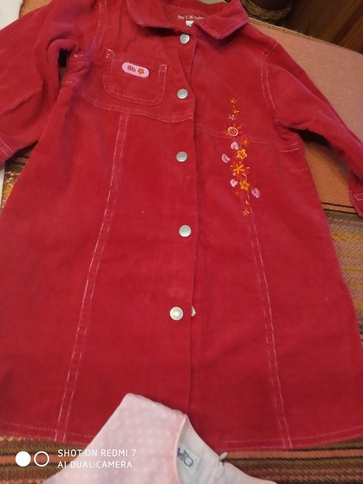 Ubranka dla dziewczynki rozmiar 86